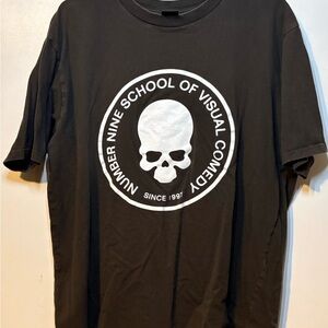 Number (N)ine Skull Tee